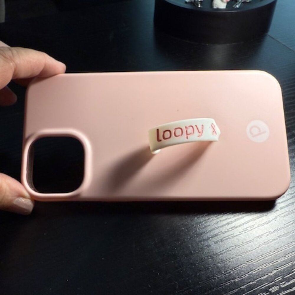 iPhone Loopy Case - Blush Pink